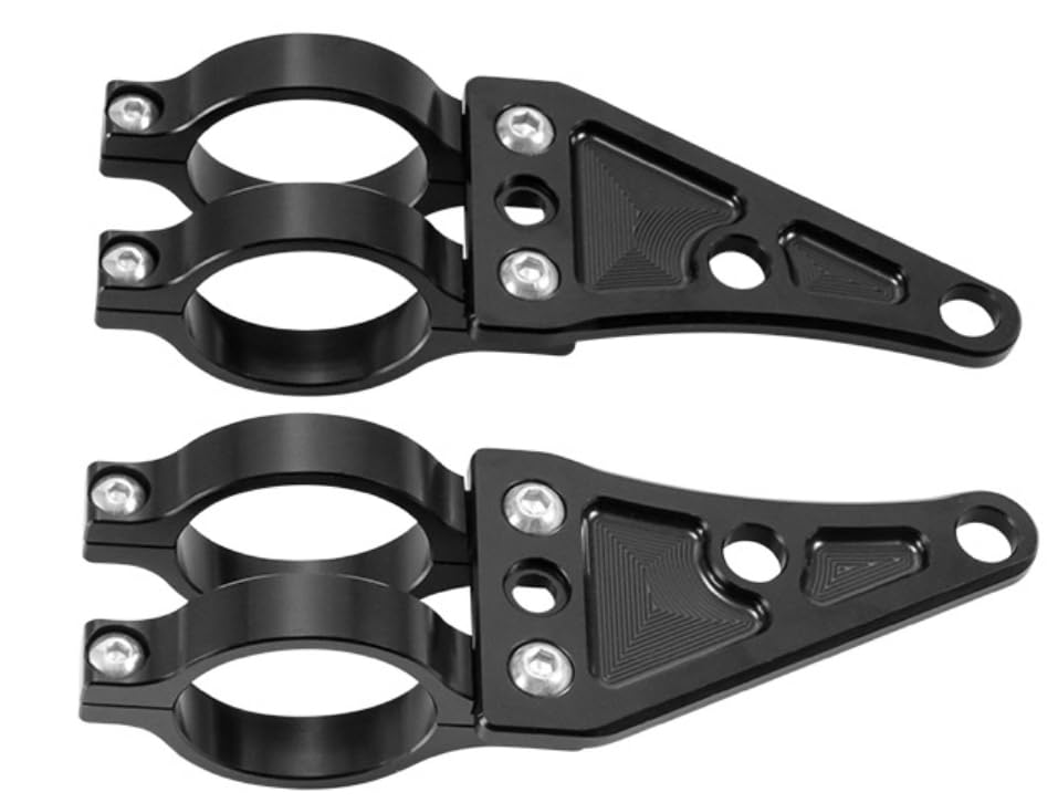 Amazon | バイク用 AL削出し ヘッドライトステー フォグ径 39mm～41m